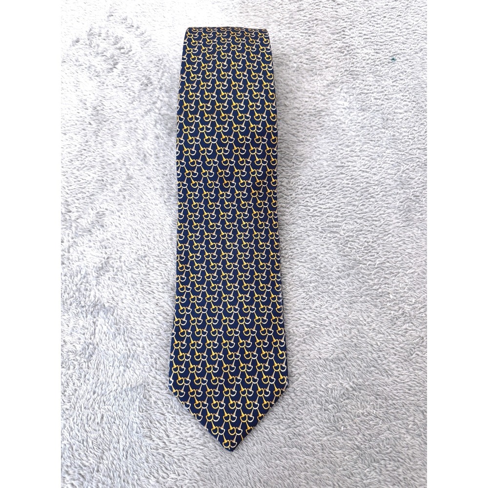 Brooks Brothers Silk‎ Tie Men's 59 inches Great Condition! Made In USA